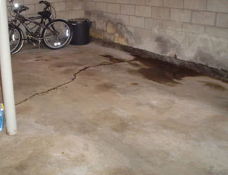 basement floor crack repair system in South Carolina, North Carolina and Georgia