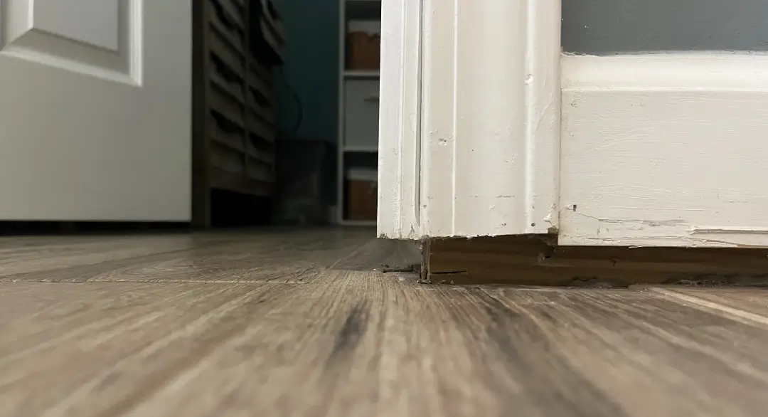 uneven floors in a home