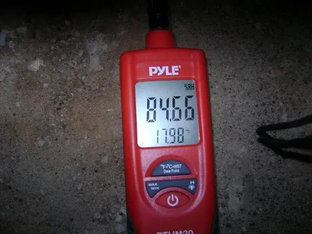 Hot and humid crawl space! This is the perfect environment for mold! We will encapsulate and dehumidify this Columbia, SC crawl space to reduce humidity, moisture damage and mold growth.