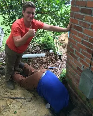Installing the push pier brackets can be difficult because the Production Crews must dig until they find the original footer of the home.