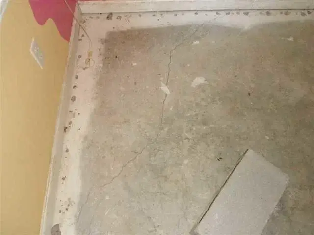 The concrete slab foundation inside the home was settling because the weight of the slab was too heavy on the soil underneath.  The PolyLevel product weighs significantly less than mud-jacking solution, so it fixes the soil issue correctly.