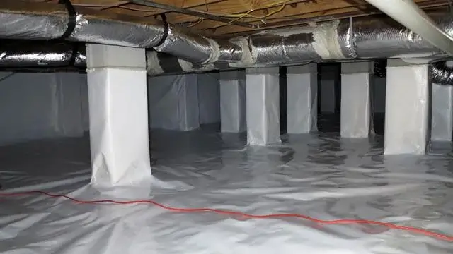 Not only does CleanSpace create a safer home but it also turns a crawl space into a usable storage area.