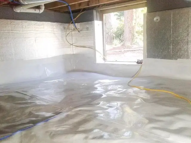 The CleanSpace system is a completely sealed barrier between the outside and the home. The final touch is the EverLast crawl space door which keeps all pests and moisture away from the CleanSpace system.